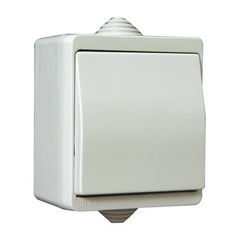Выключатель проходной одноклавишный (405007-05) IP54