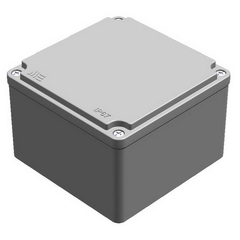 Алюминиевый бокс 130х130х90мм (402511) IP67