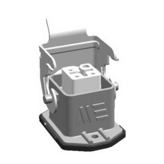Разъём монтажная корпус алюминиевая (403001S) IP65
